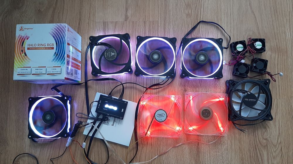 Cooler pc kit Ventilatoare 12v rayzen procesor carcasa 120,40 mm,12,4c