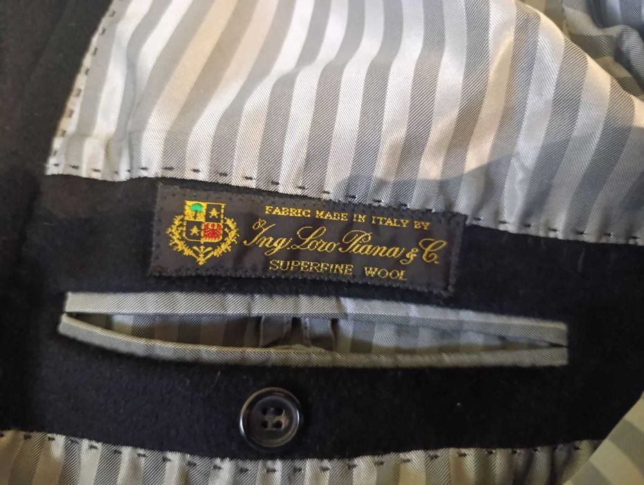 Loro Piana Мъжко палто от вълна Superfine