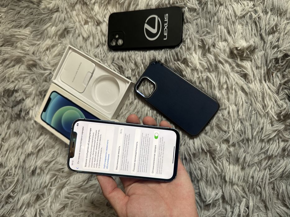 Продам телефон Айфон 12  78АКБ