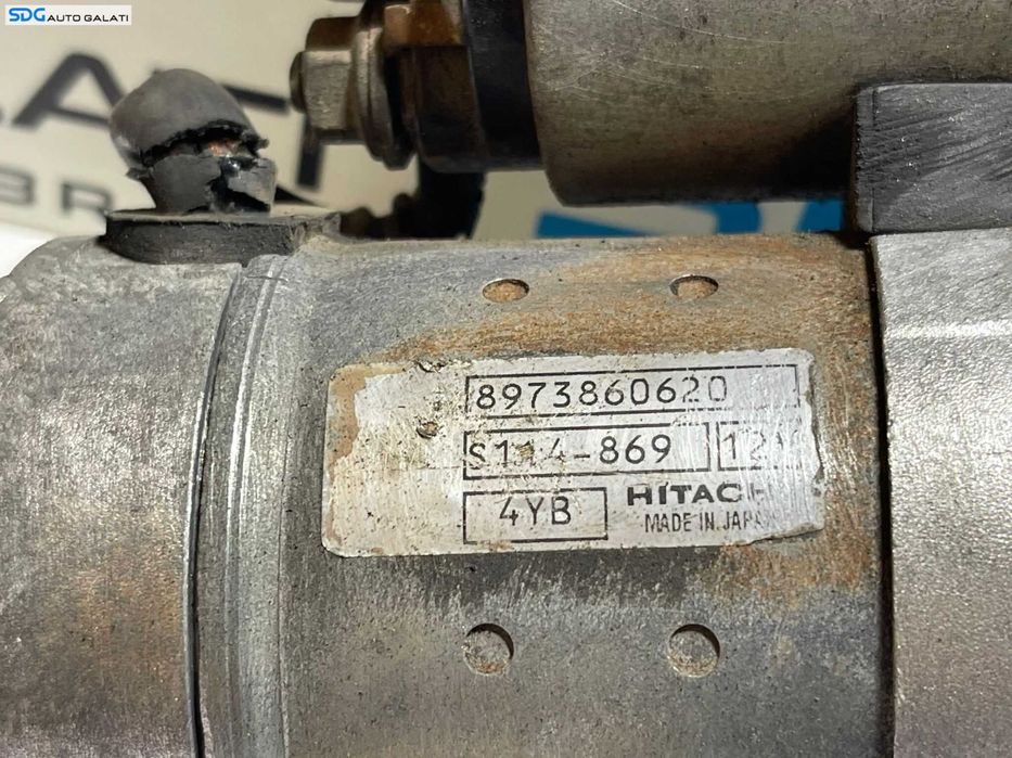Electromotor cu 13 Dinti Opel Meriva A 1.7 DTI 2003 - 2010 Cod 8973860620 [B3304]