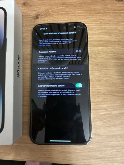 Iphone 14 pro max 256gb space black