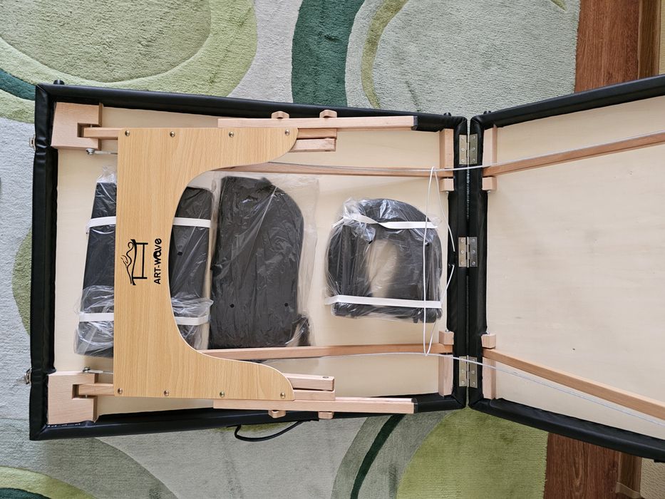 Массажный стол кушетка чемодан 210×95