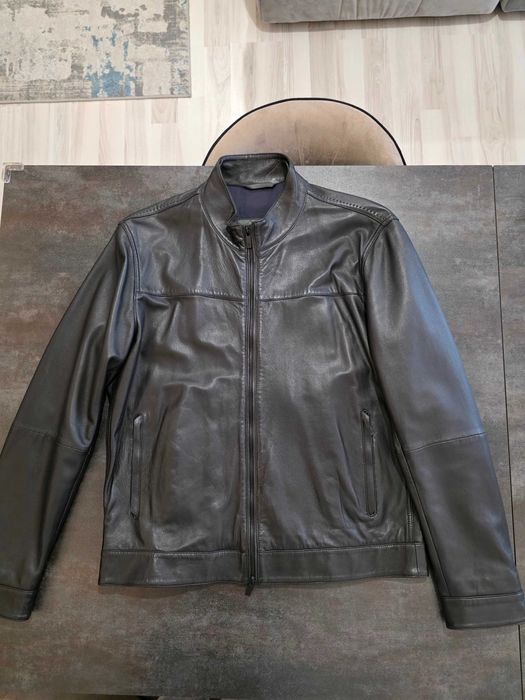 Geaca de piele Massimo Dutti L