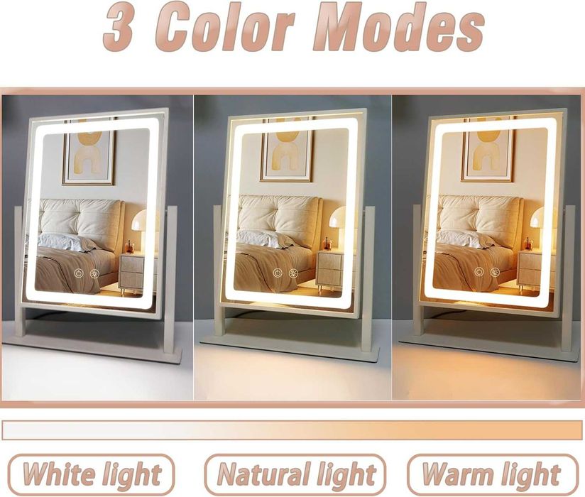 Козметично огледало за грим с  Led осветление