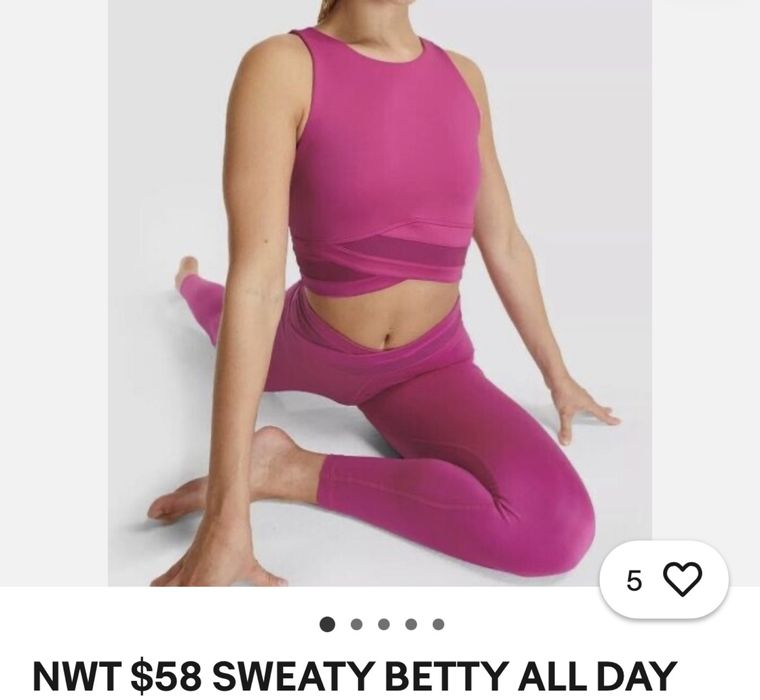 Sweaty Betty All Day Wrap Set спортен клин и бюстие