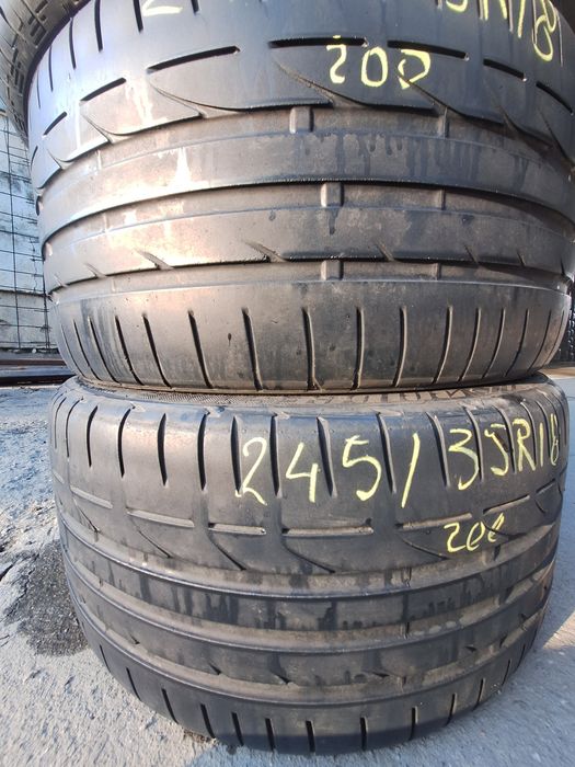 2 anvelope vara 245/35r18 Bridgestone rft runflat Montaj Gratuit