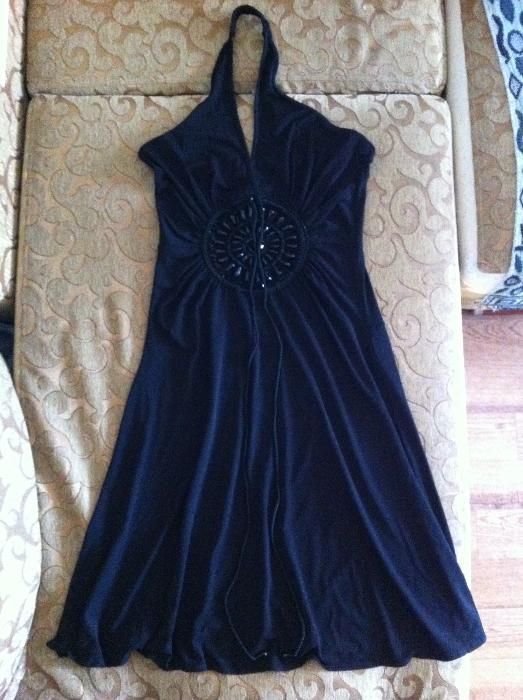 платье вечернее с палантином