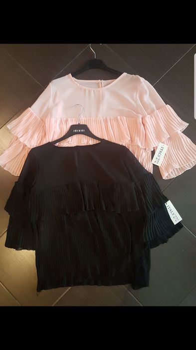 Дамска блуза солей в  черно