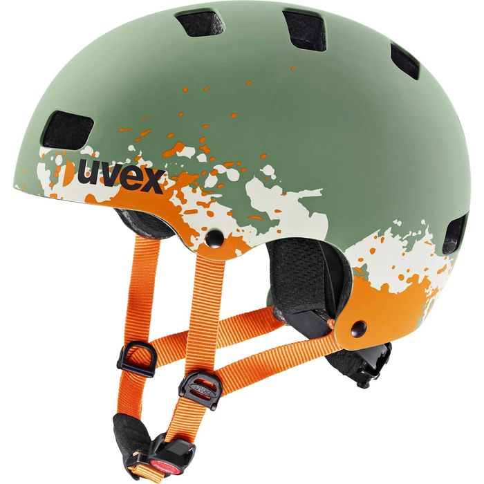 Casca de bicicleta, trotineta, placa Copii Uvex Kid 3 CC Moss Green-Sand S 51-55 cm