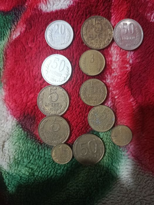 Eski tangalar qizqanlar uchun