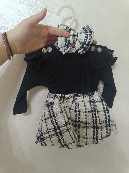 Бебешка рокля 0-3 месеца