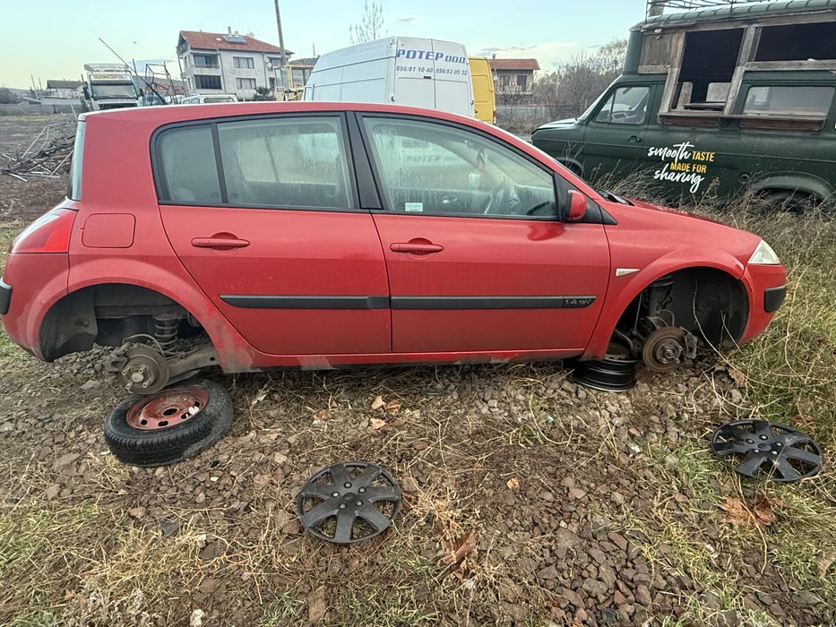 Рено Меган 1.4 98кс  2002г  на части