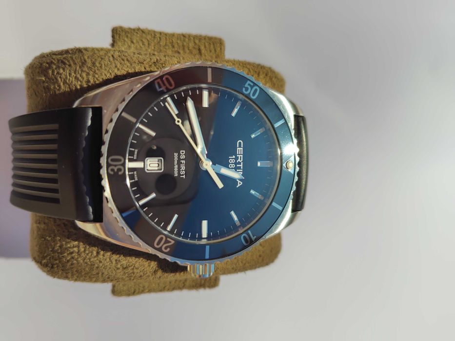 Швейцарски CERTINA DS FIRST GENT CERAMIC, сапфир, 200m diver