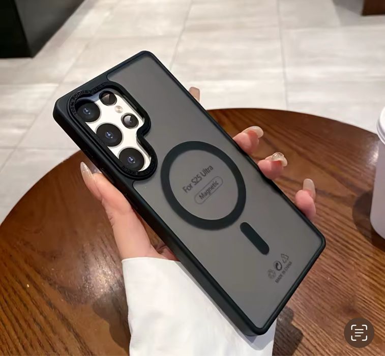 Samsung S24/S25/PLUS/ULTRA - Husa Magsafe Safe Case Spate Mat