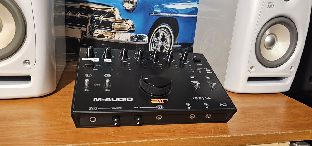 M-audio 192/14 interfata consola placa retea sunet