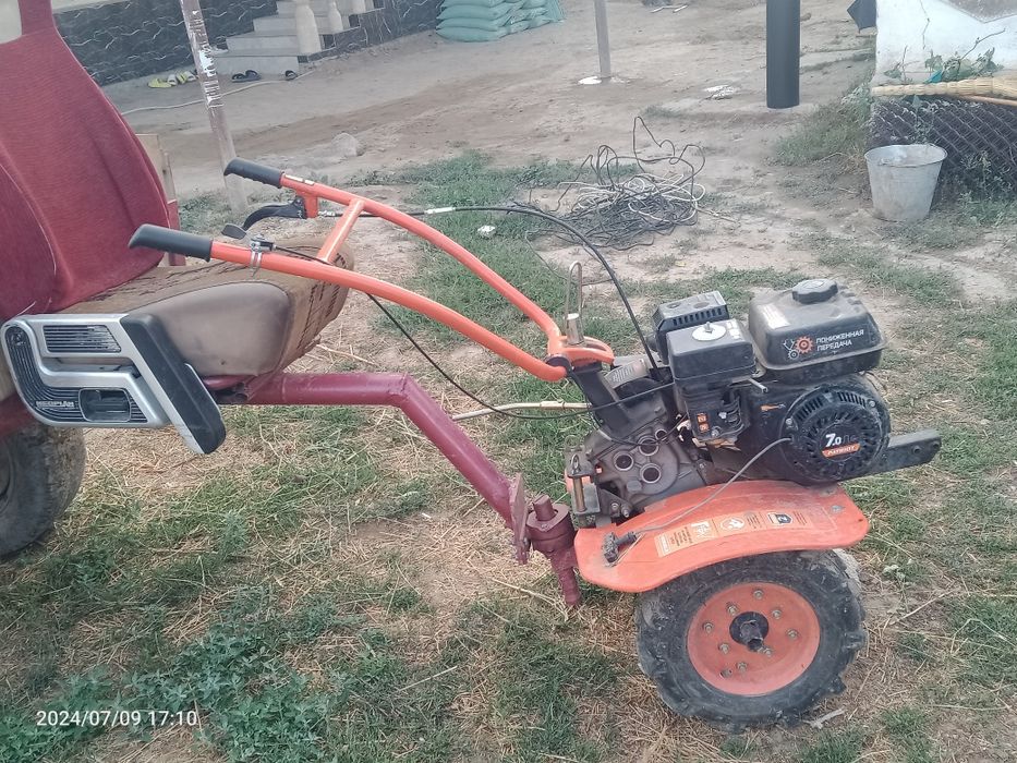 Мотоблок на хорошем состоянии.