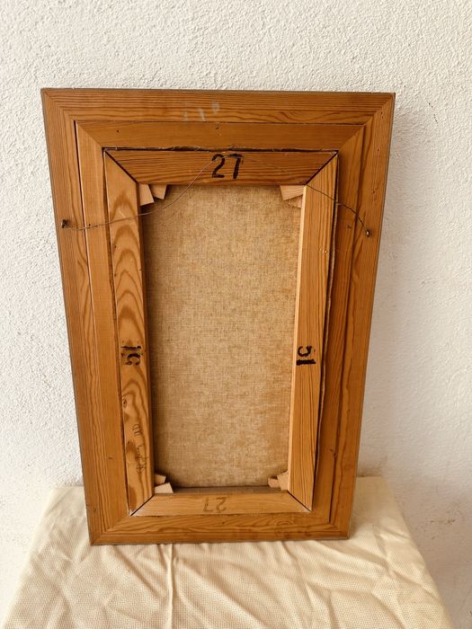 Винтидж картина – масло върху платно | 40×65 см | Шведски произход