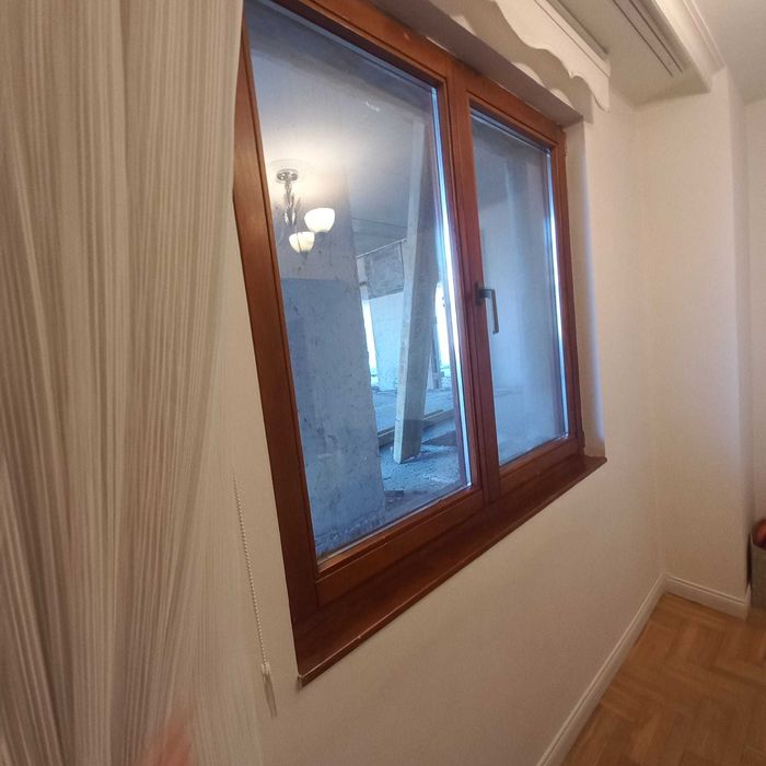 Дървена дограма със стъклопакет 140х150 см.