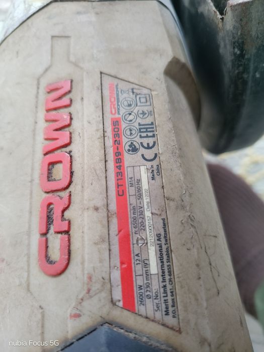 Продам Болгарку краун 230