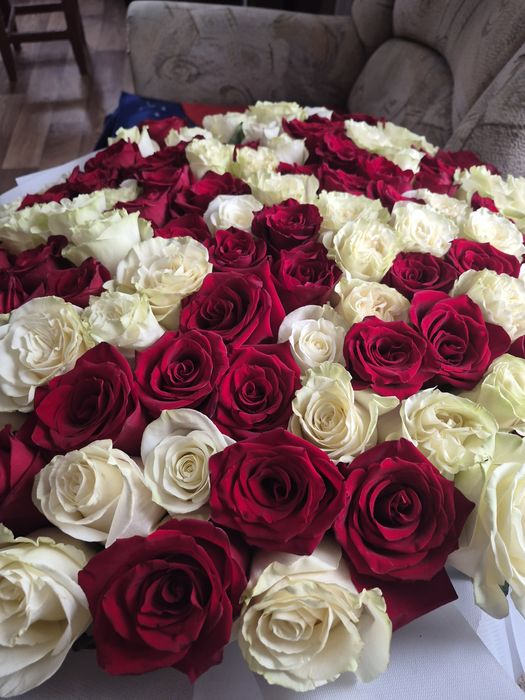 Букет 101 роза срочно