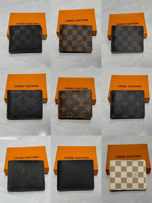 Portofel Louis Vuitton Monogram LV, din Piele Texturată