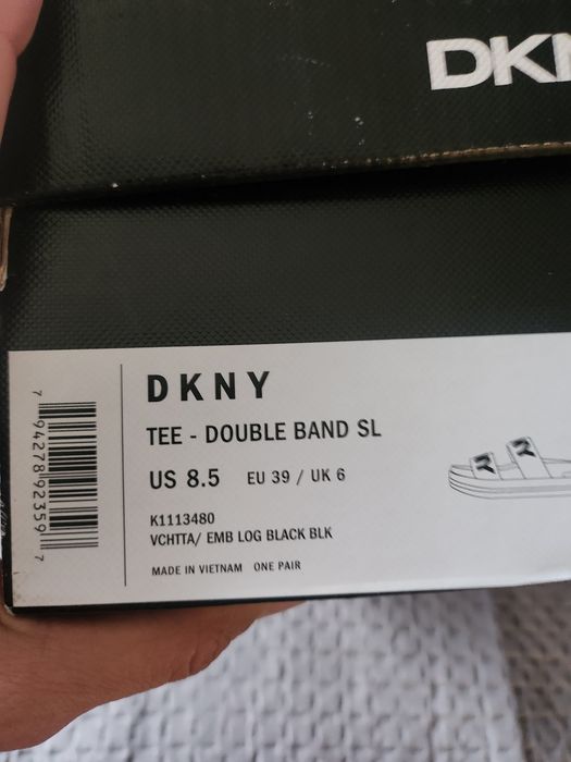 DKNY чехли на плотформа