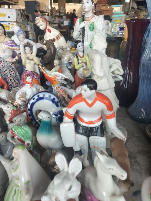 Фарфоровая статуэтки производство СССР