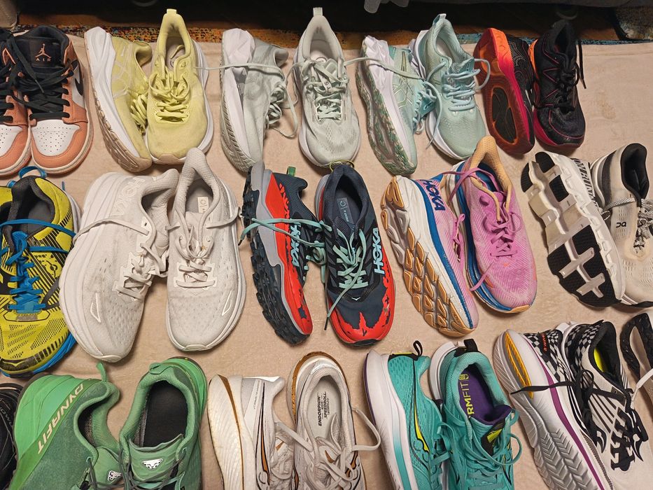 Lot adidași Hoka Asics Nike Altra