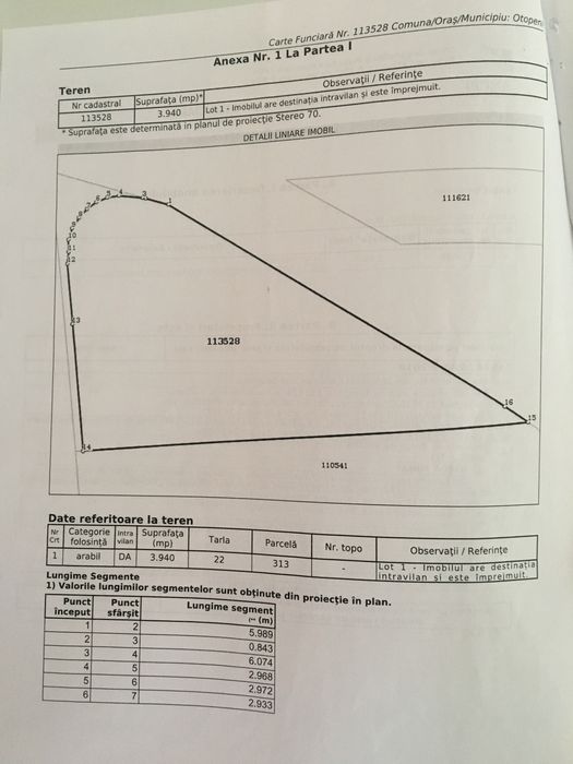Teren De Inchiriat Otopeni
