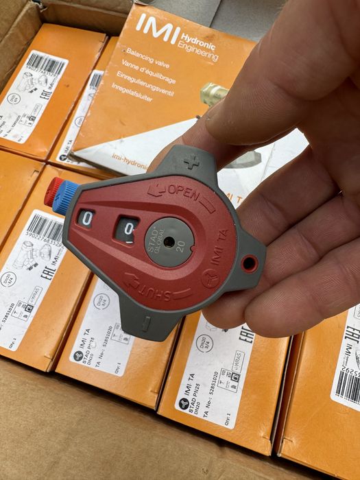 Vana/Robinet de echilibrare hidraulica