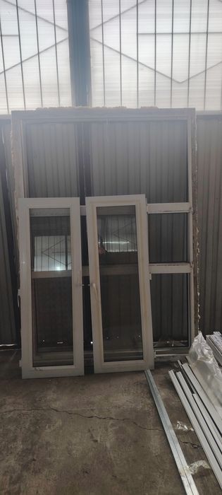 Продам бу окна и двери