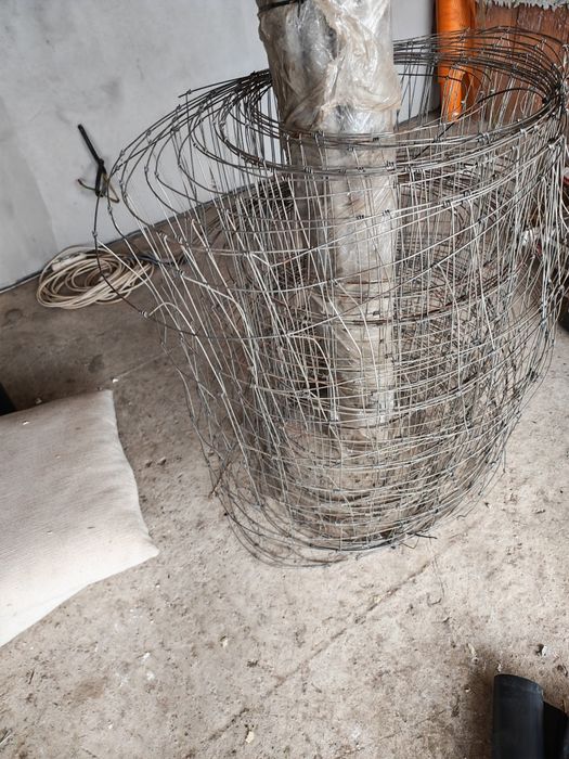 Vand gard cu stalpi de aluminiu