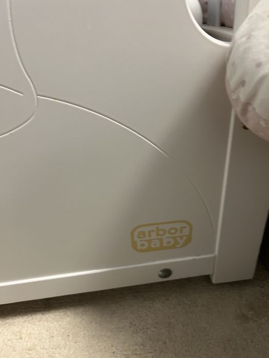 Дървена детска кошара с люлка - Arbor Baby