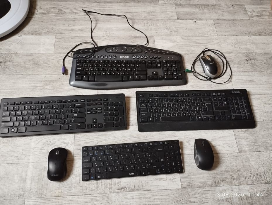 клавиатури 4штуки.без usb ресирвера.проверайте забирайте.за все 65тыся
