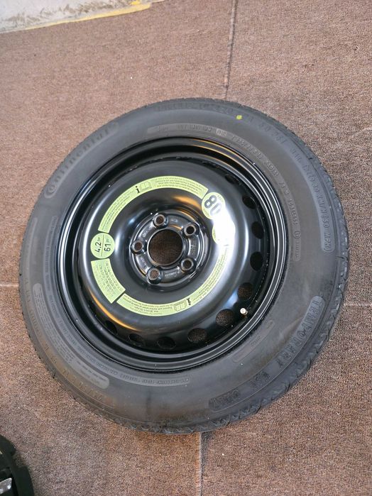 Roata Rezerva MICA SLIM 5x112 16'' - 125/90/16 - OEM Mercedes A Class B Class C Class CLA - AUDI A4 A5 - BMW Seria 1 Seria 3 G20 G21 + KIT COMPLET !