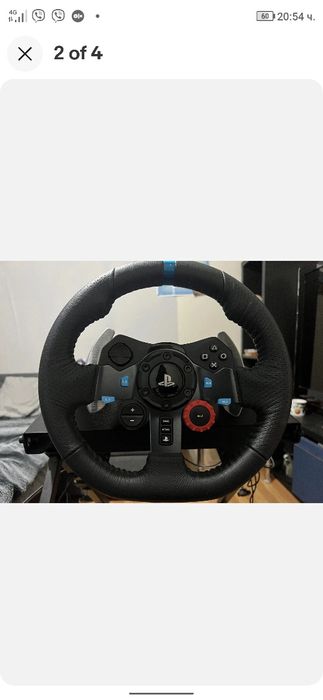 Геймърски Волан Logitech G29 G920 xbox one series ps4 PlayStation 5 PC