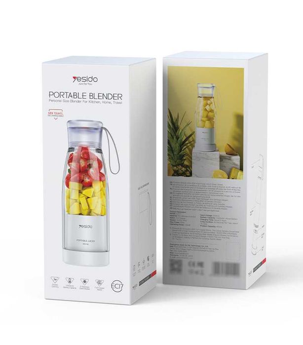 Yesido EC17 Портативная беспроводная мини соковыжималка блендер