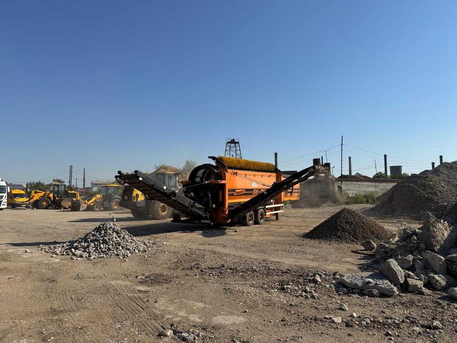 Inchiriem CONCASOR,Vola,Trommel (ciur rotativ) si Excavator