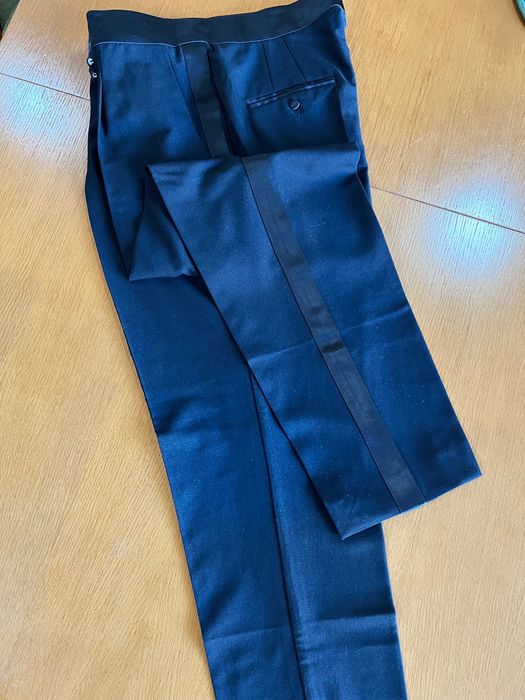 Панталон Guess, елегантен/ официален, черен