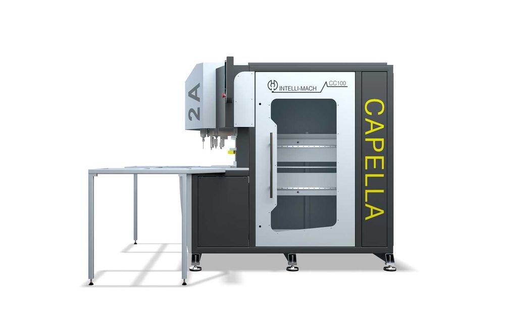 Utilaj Cnc automata de profile pvc avand comanda numerica Intelli Mach