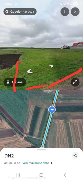 Vand urgent teren 25 ari in com. Bălcăuti jud Suceava