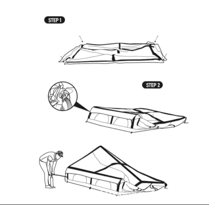 Надувная палатка