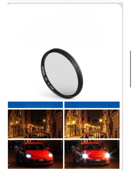 Telfon kamerasi uchun professional yorug’lik filtrlari