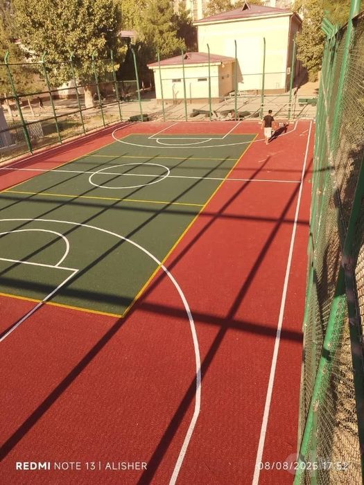 Rezina qoplama — bolalar va sport maydonchalari uchun