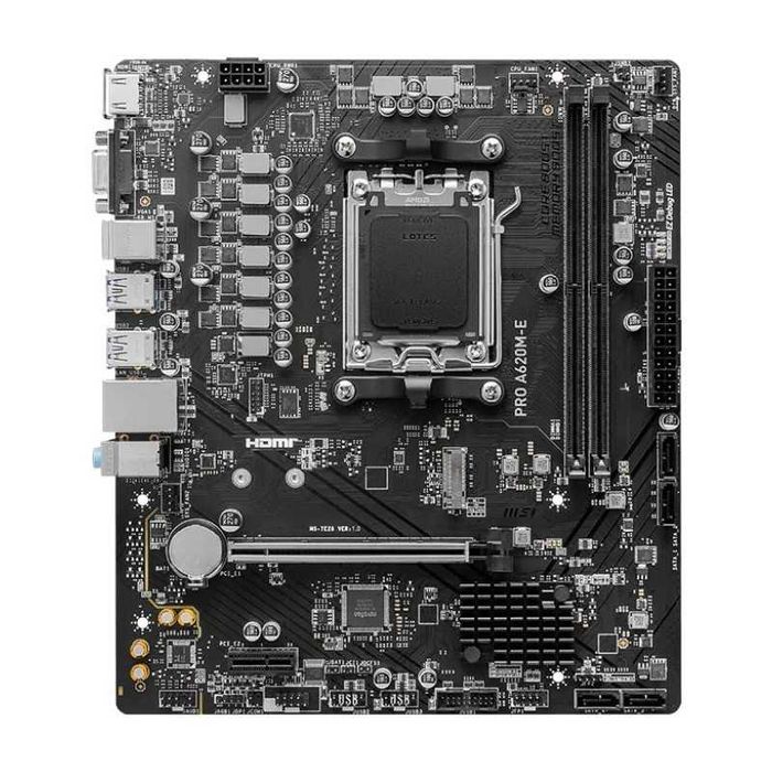Placa de baza MSI PRO A620M-E , socket AM5