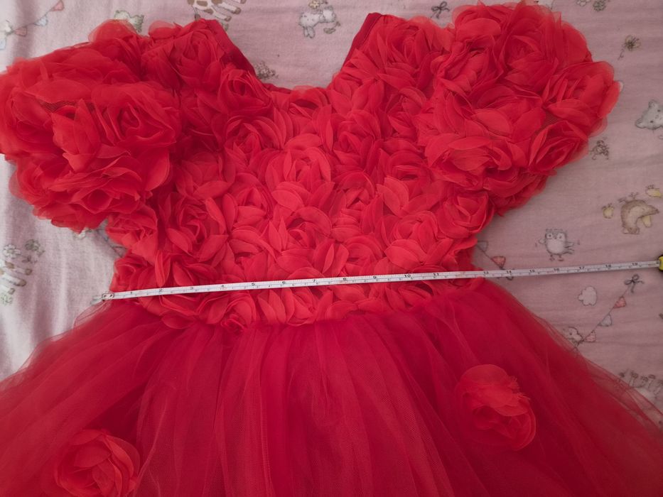 Rochie seară fete ZEYA MODA kids Trendyol Roșie, NOUĂ (fără etichetă)