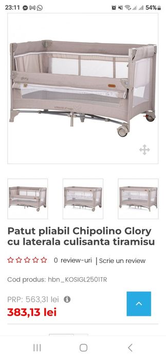 Patut co-sleeper Chipollino