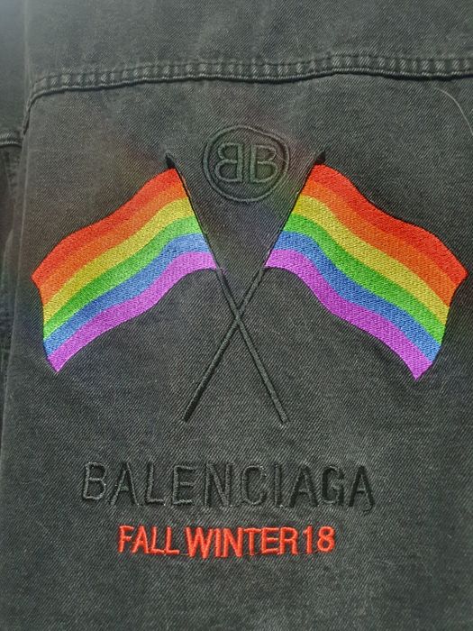 Дънково яке Balenciaga. 46размер .