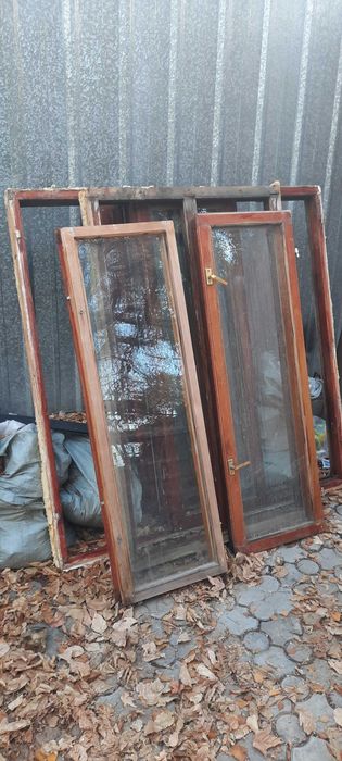 Деревянные окна б/у