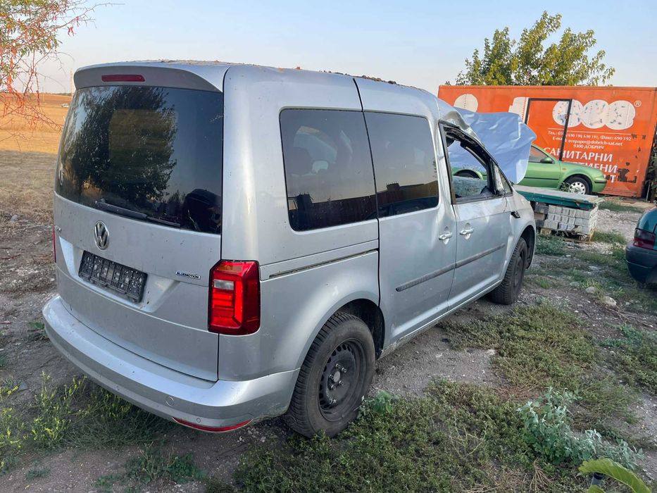 vw caddy 1.4 tsi cpw  метан дистроник на части кади 1.4 тси цпв